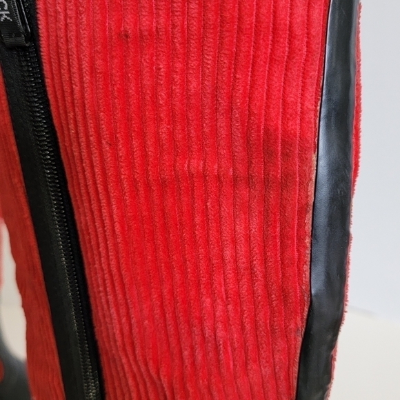 THE Original Muck Red Corduroy Tall Rain Boots - Picture 7 of 8